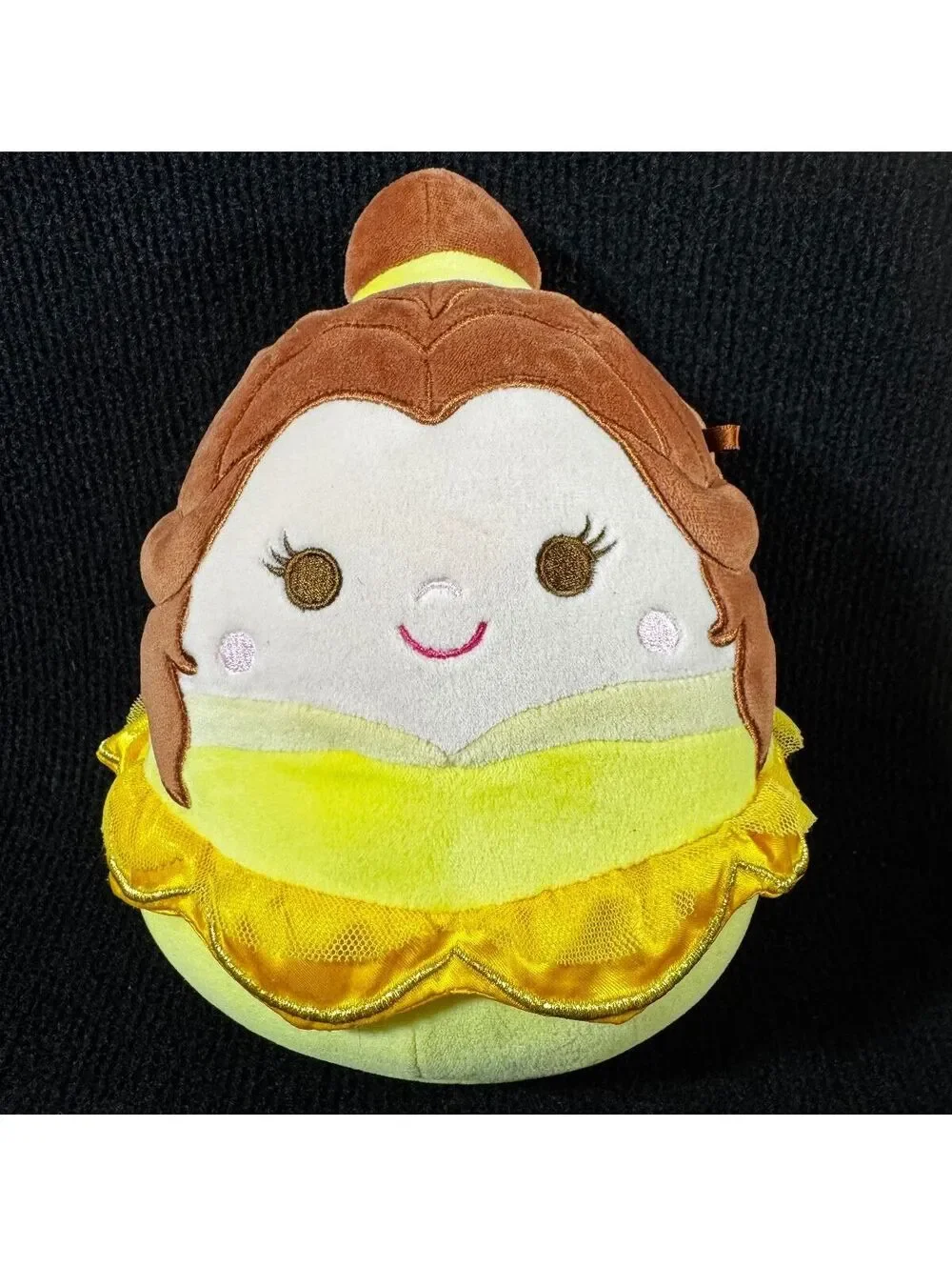 Disney Squishmallows Belle Beauty & The Beast Plush 8” Kellytoy EUC No Hang Tag